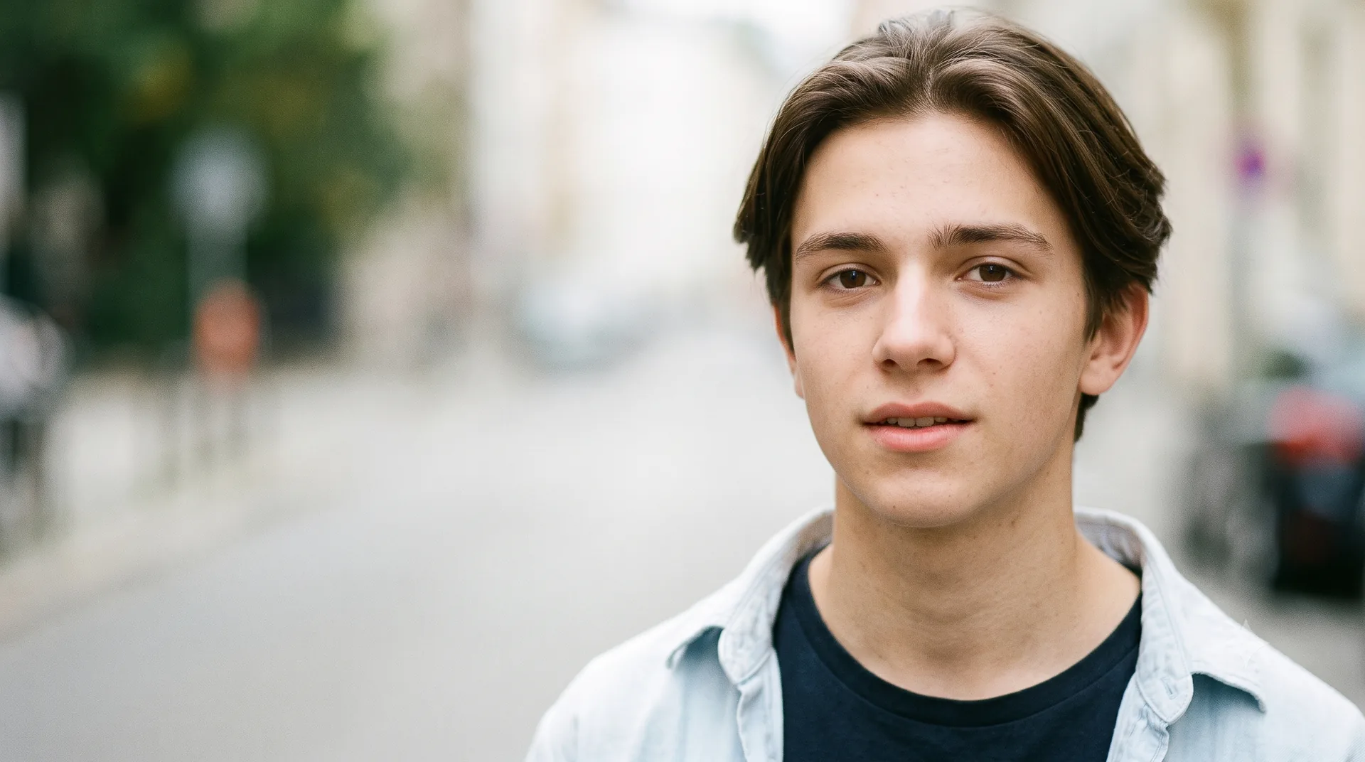 Retrato de una persona muy joven